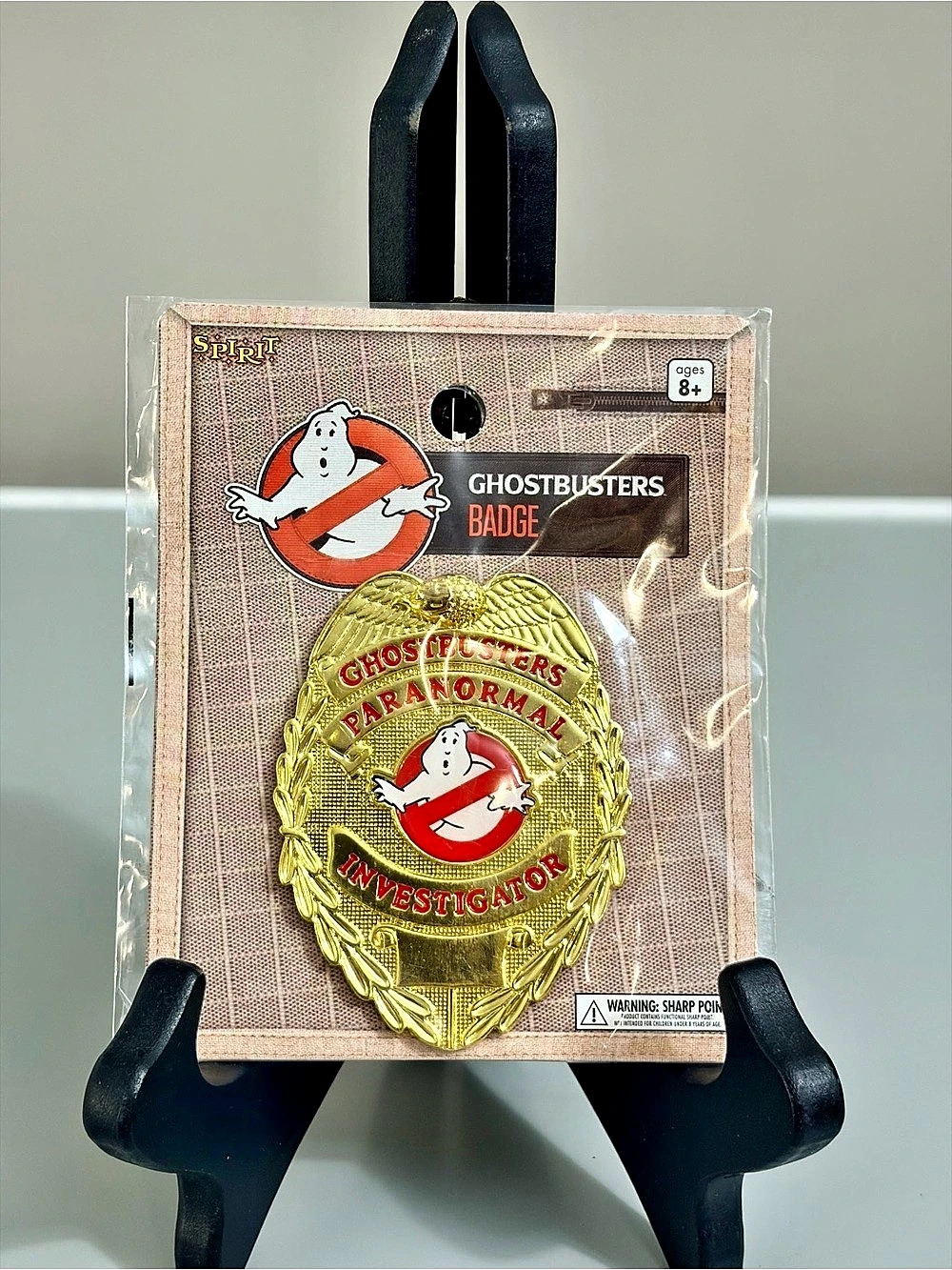 Ghostbusters (2023) Paranormal Investigator Badge Costume Accessory